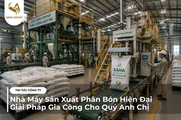 Nhà Máy Sản Xuất Phân Bón Hiện Đại