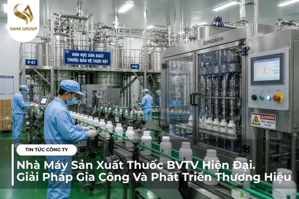 Nhà Máy Sản Xuất Thuốc BVTV Hiện Đại