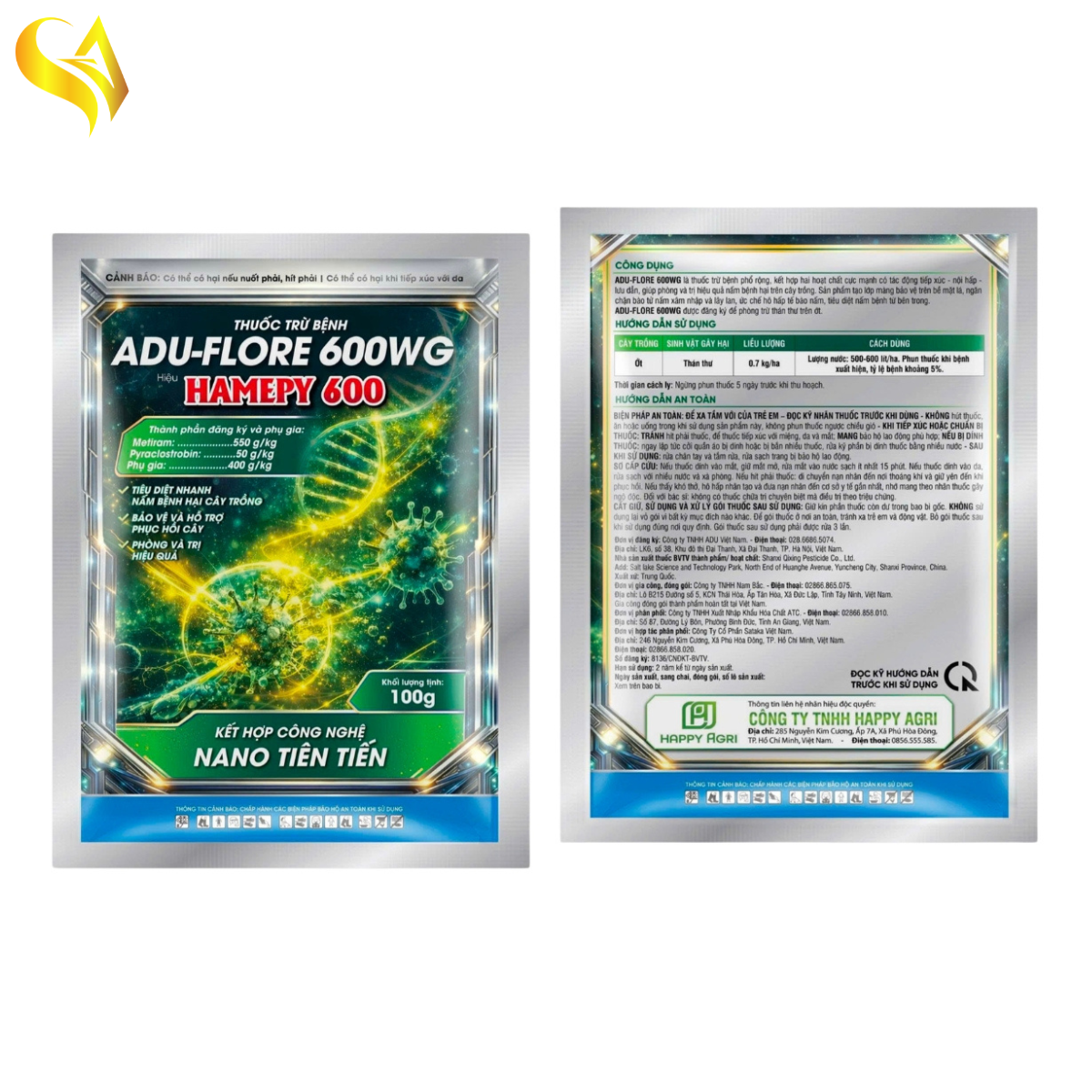 ADU-FLORE 600WG - HAMEPY 600