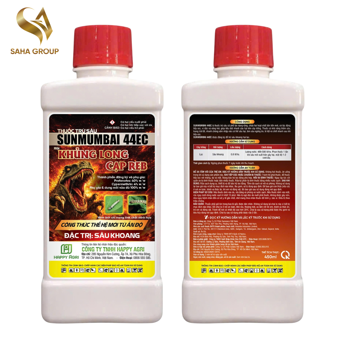 SUNMUMBAI 44EC - KHỦNG LONG CẠP REB - 450ML