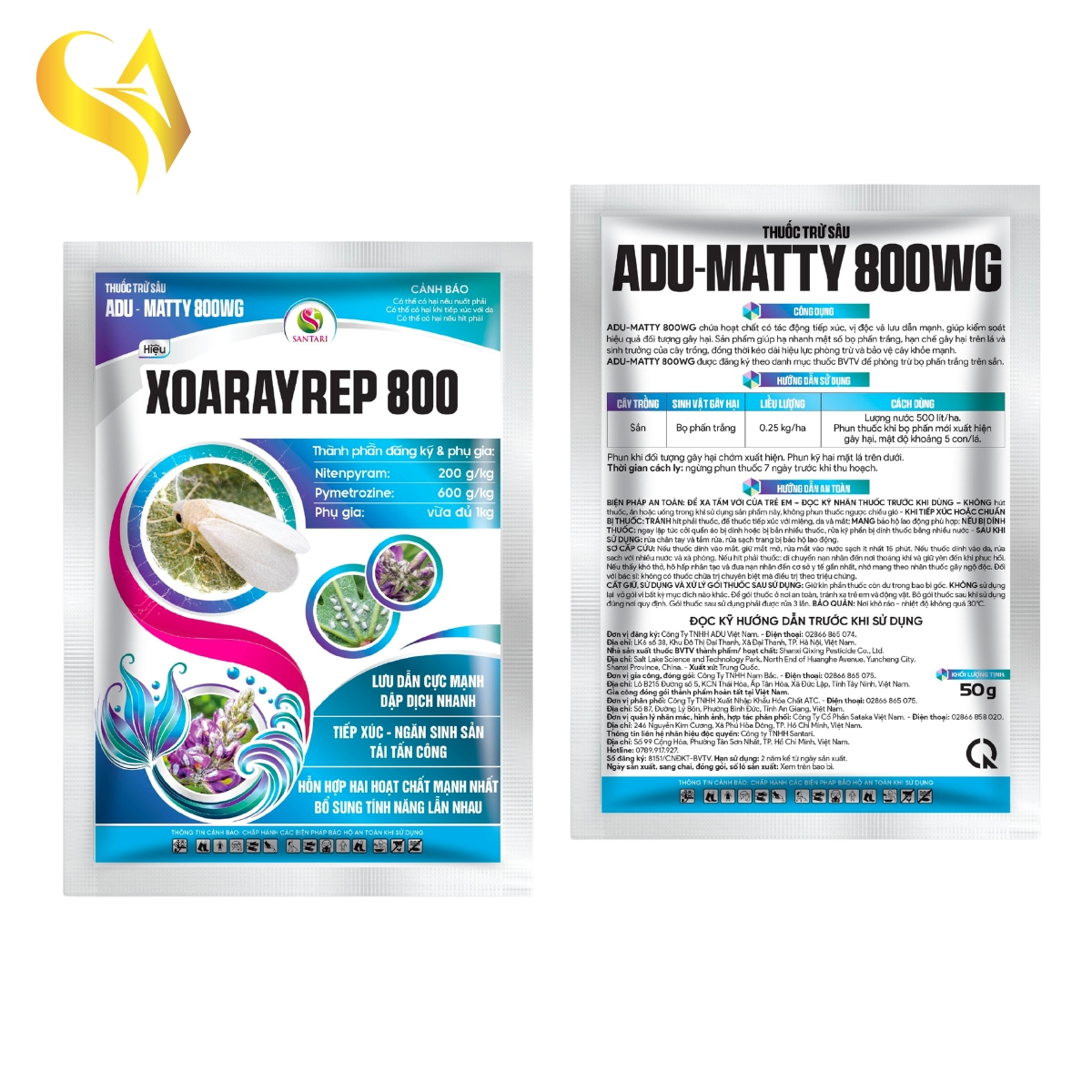 ADU-MATTY 800WG - XOARAYREP 800 - 50gr