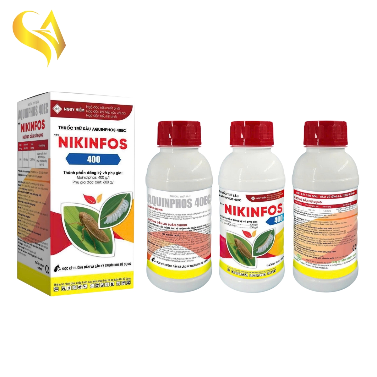 AQUINPHOS 40EC - NIKINFOS 400 - 450ML