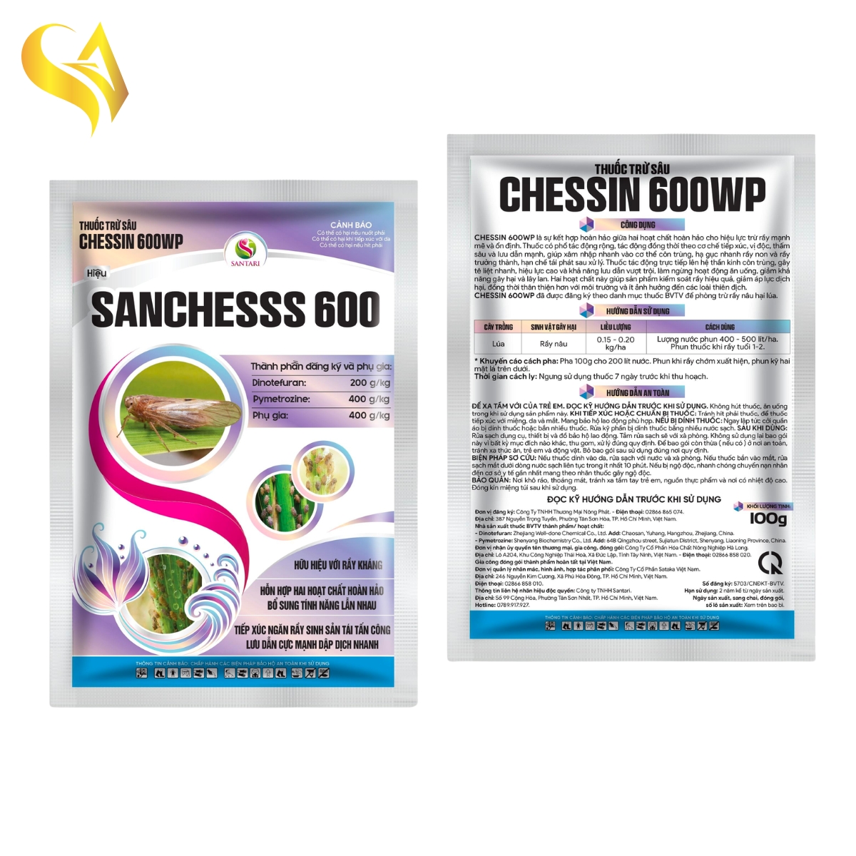 CHESSIN 600WP - SANCHESSS 600 - 100GR