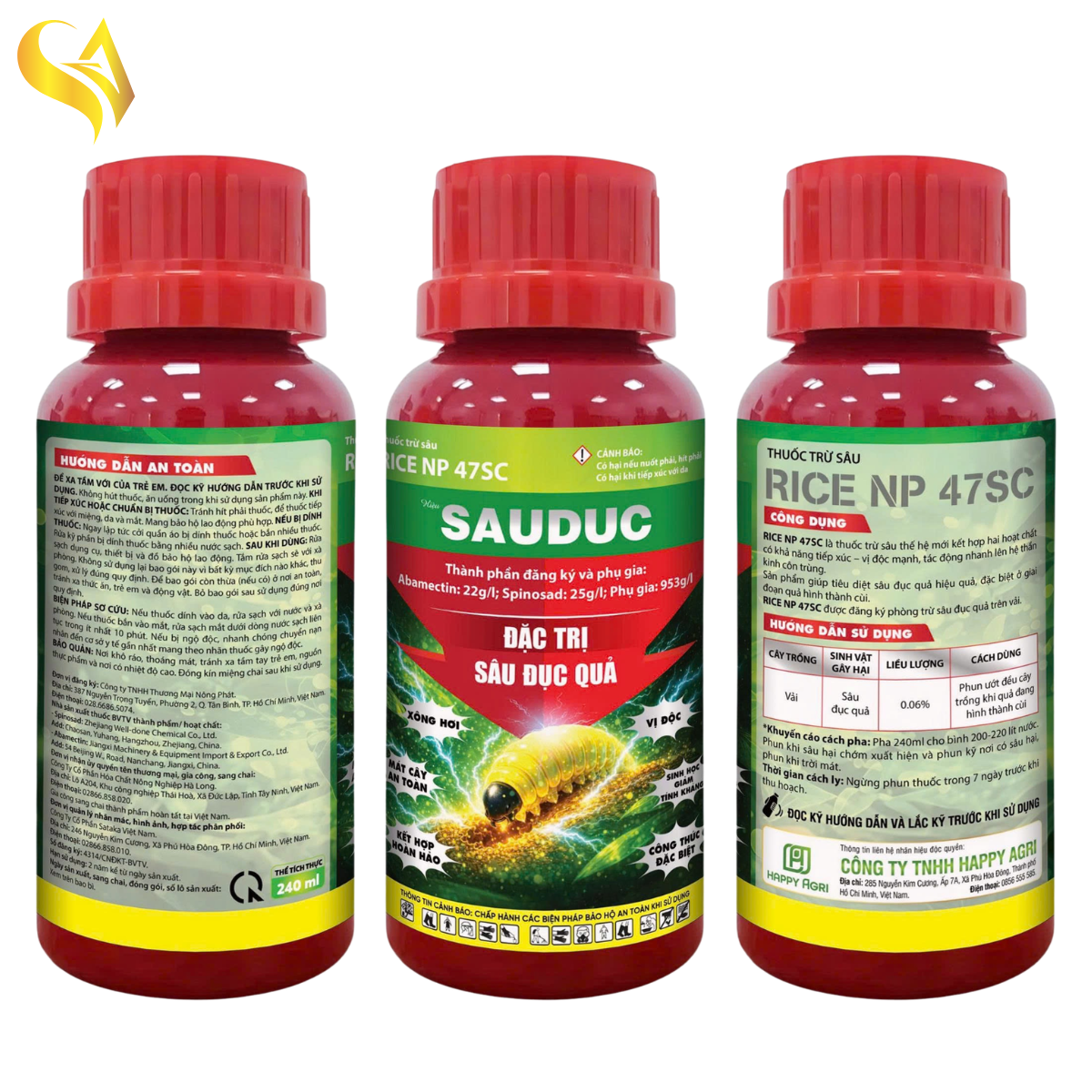 RICE NP 47SC - SAUDUC - 240ML