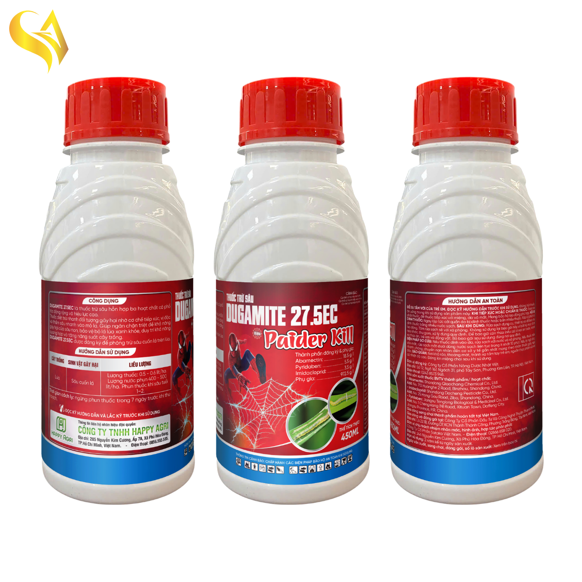 DUGAMITE 27.5EC - PAIDER KILL - 450ML