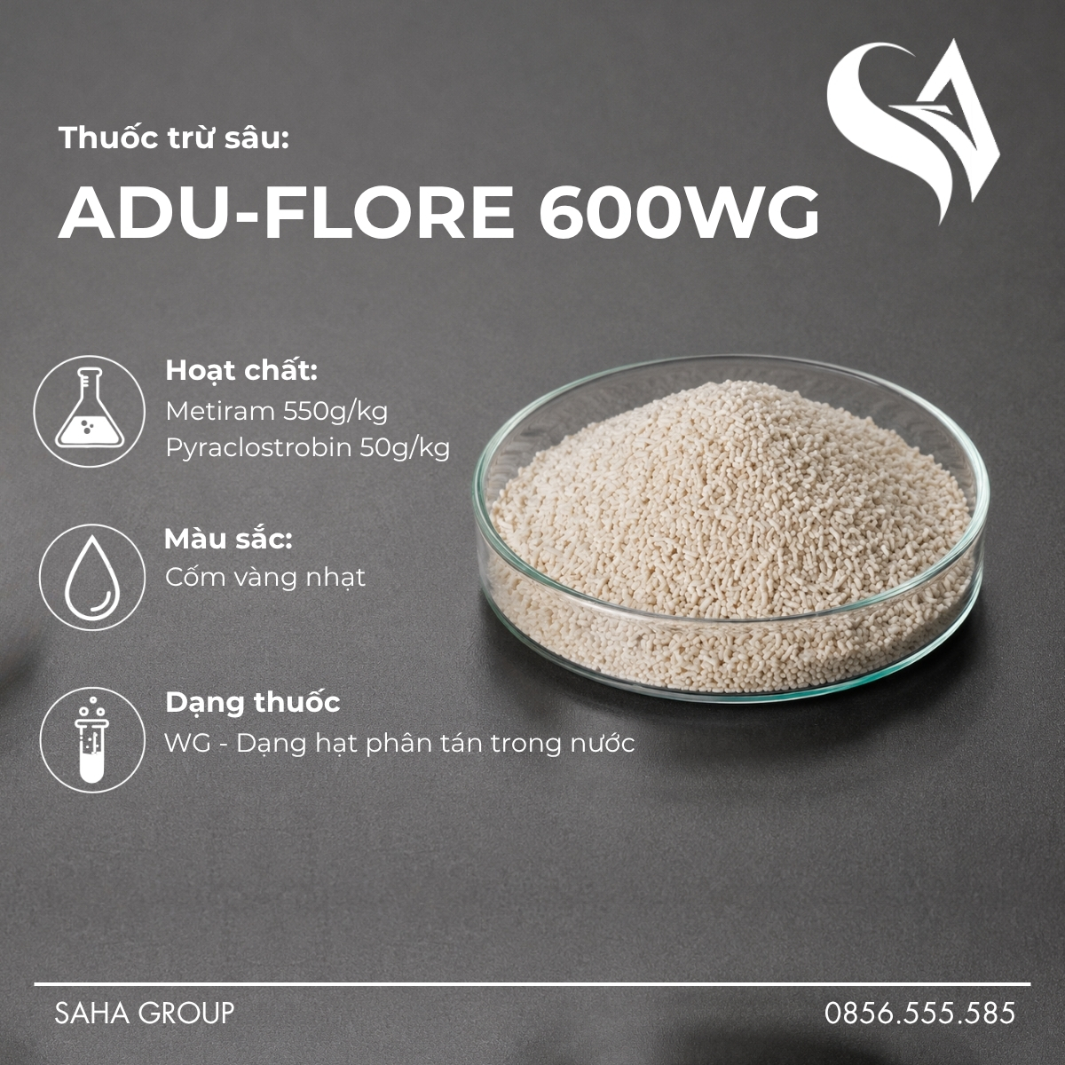 Thuốc Trừ Bệnh ADU-FLORE 600WG