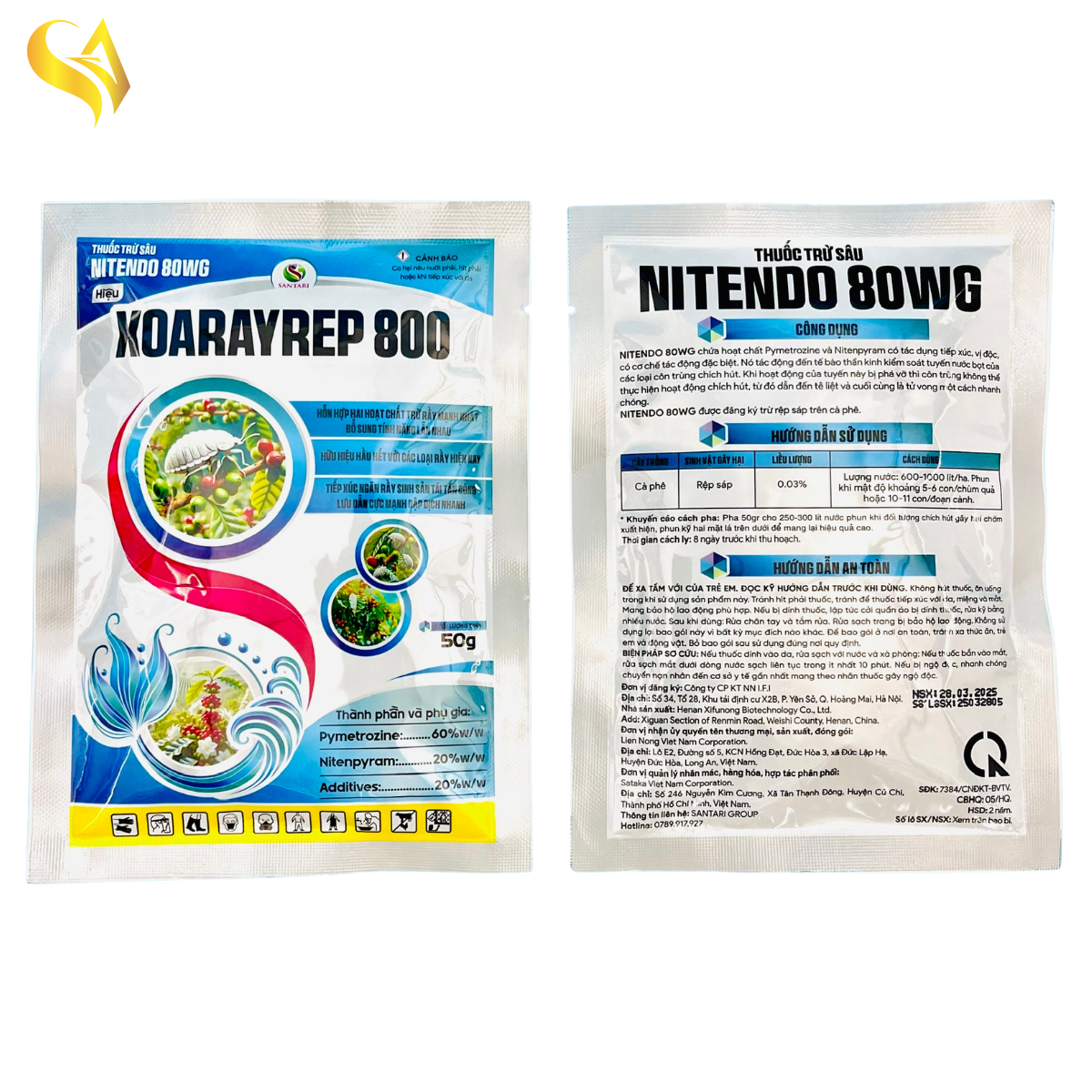 NITENDO 80WG - XOARAYREP 800 - 50GR