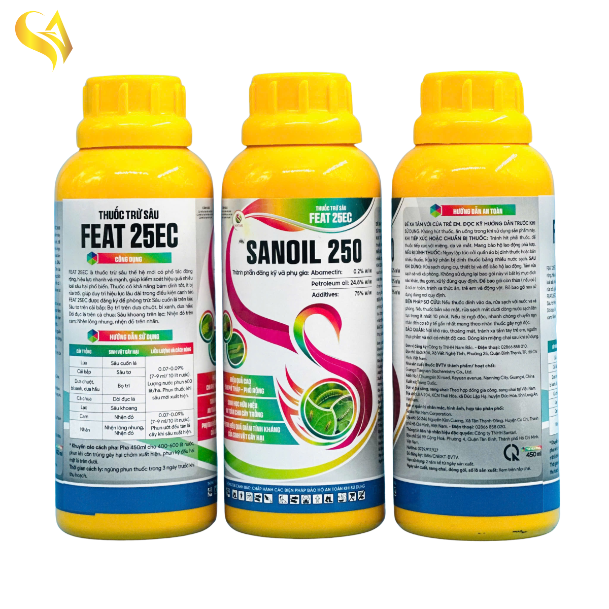 FEAT 25EC - SANOIL 250 - 450ML