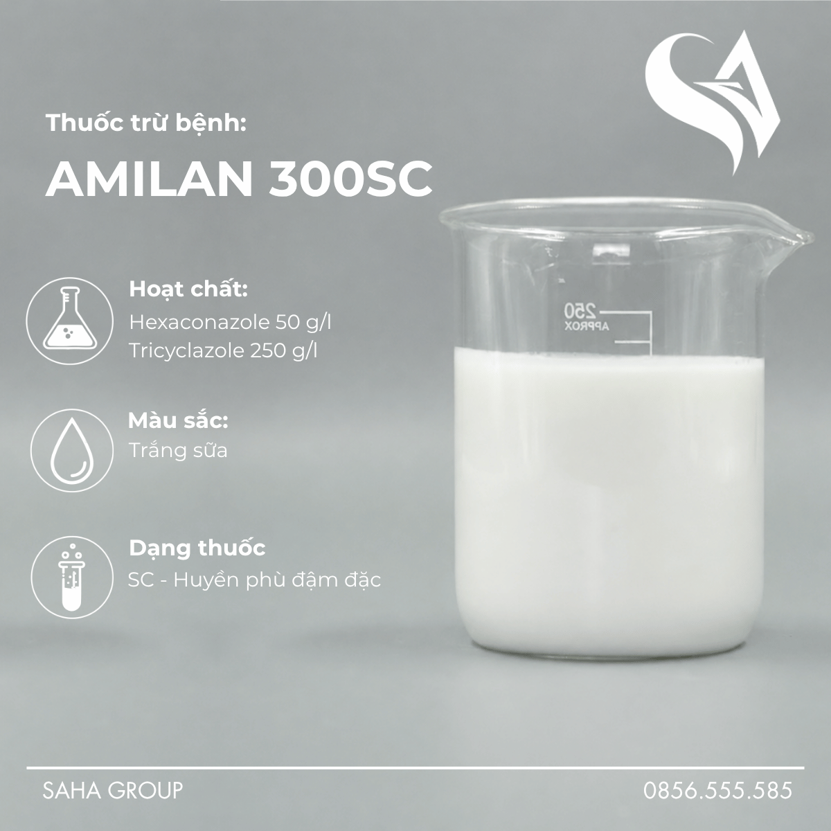 Thuốc Trừ Bệnh AMILAN 300SC