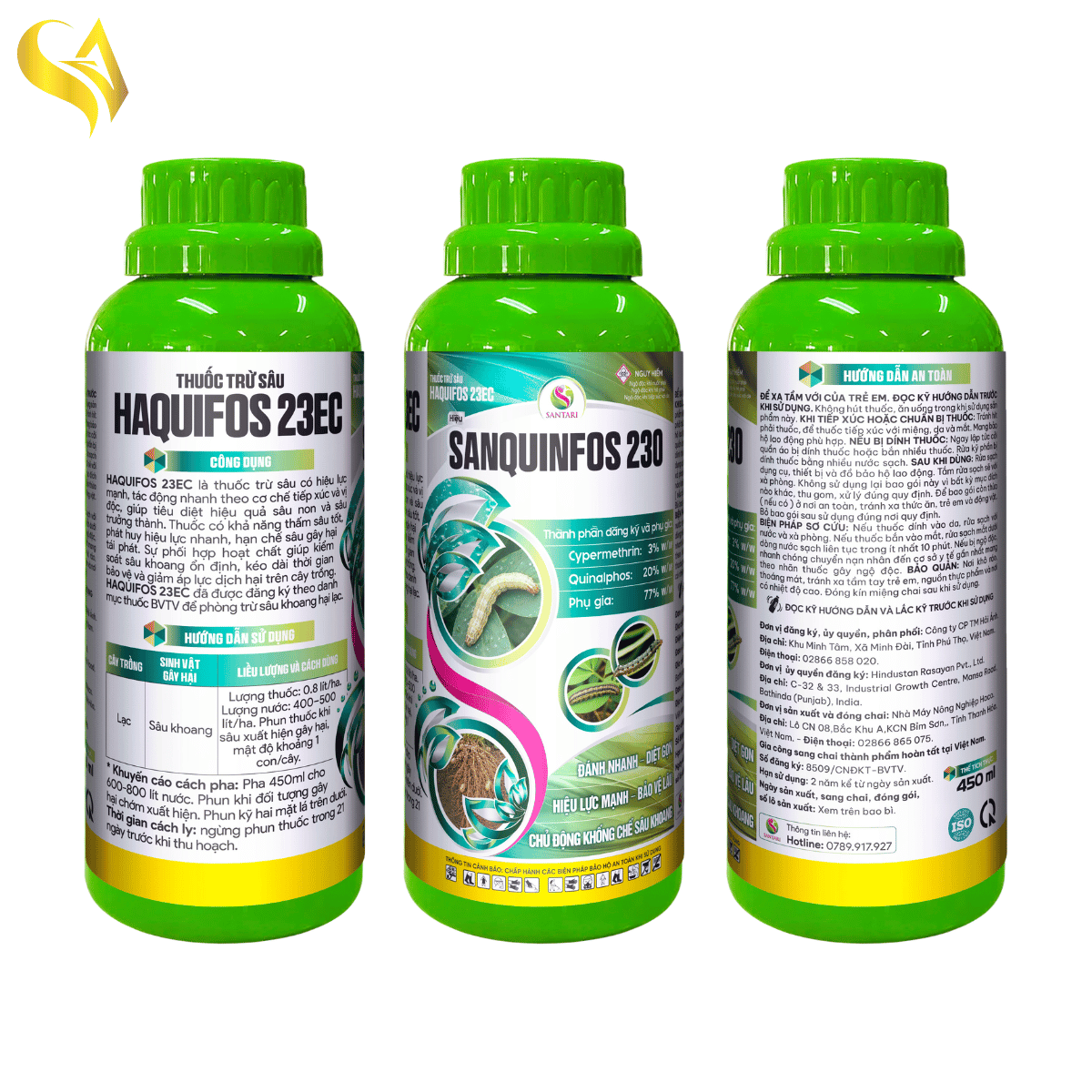 HAQUIFOS 23EC – SANQUINFOS 230 - 450ML