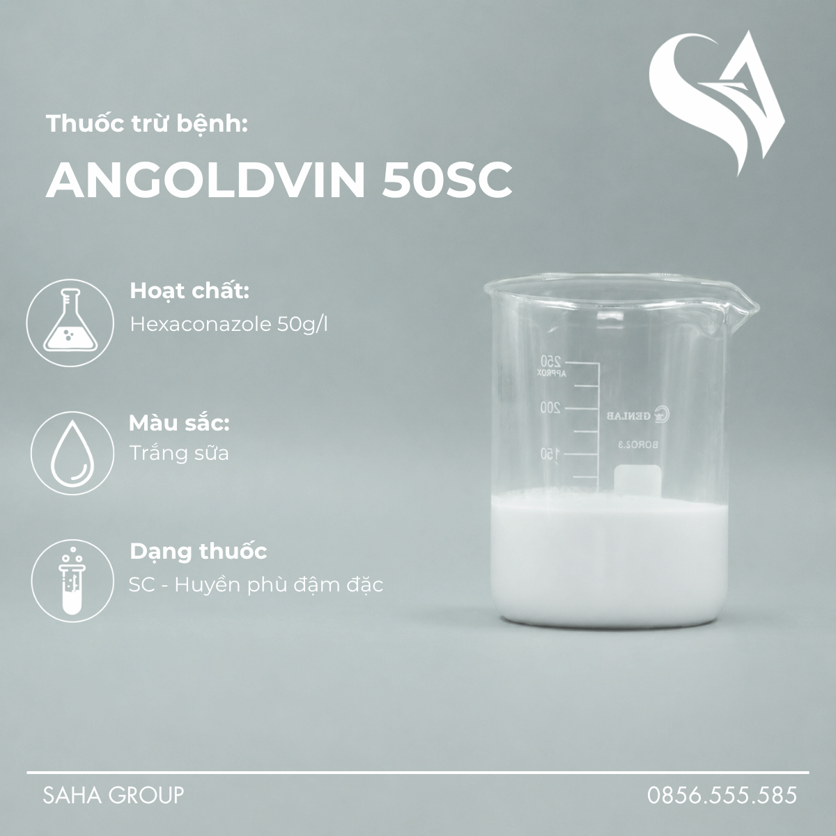 Thuốc trừ bệnh ANGOLDVIN 50SC