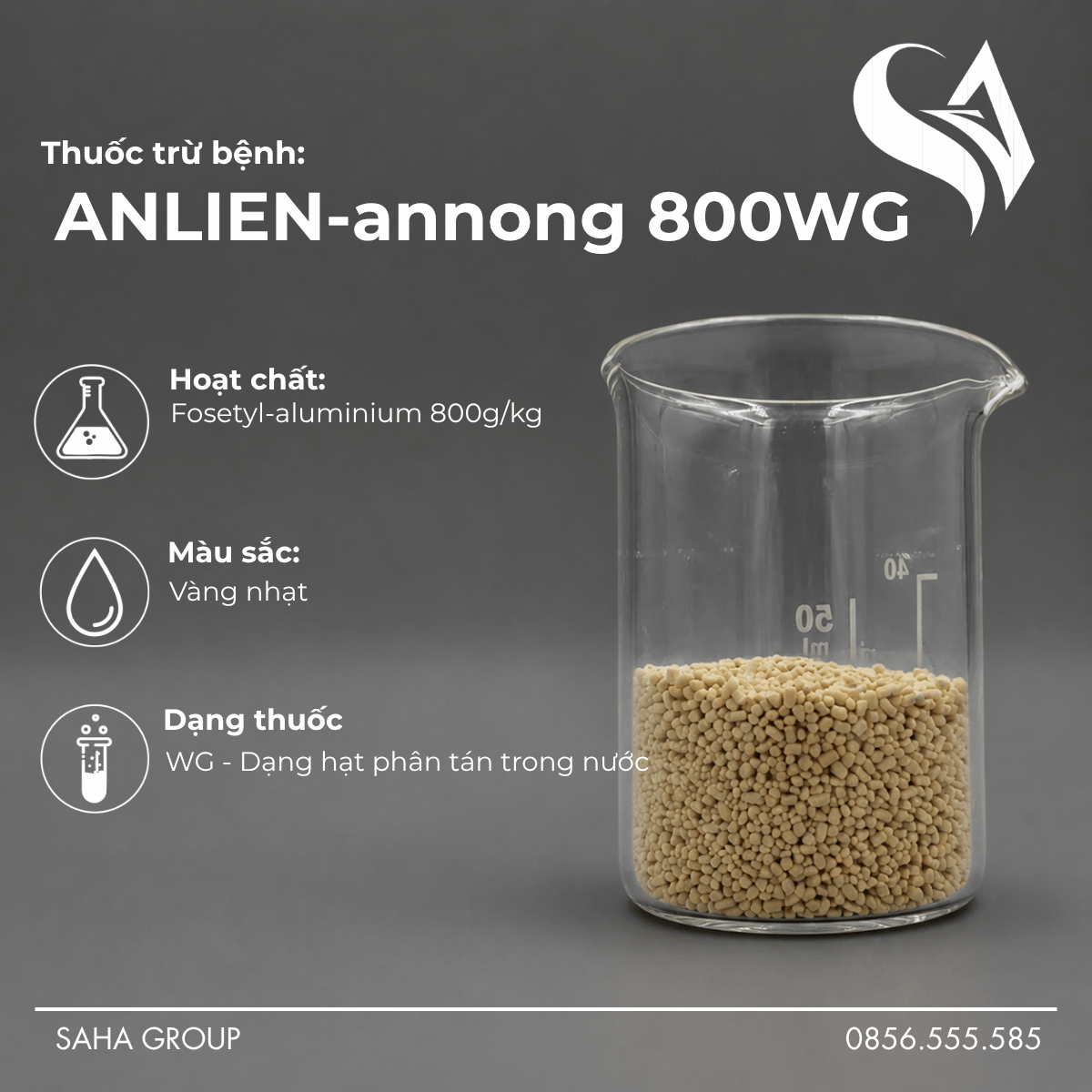 Thuốc Trừ Bệnh ANLIEN-annong 800WG