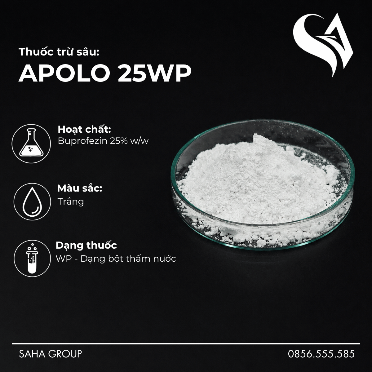 Thuốc trừ sâu APOLO 25WP