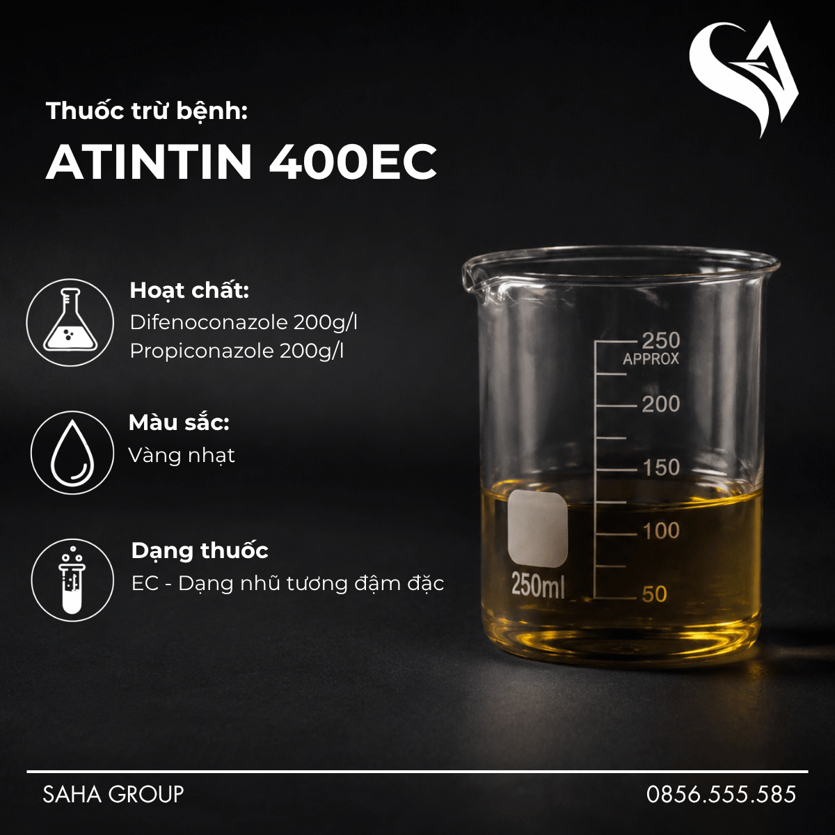 Thuốc trừ bệnh ATINTIN 400EC