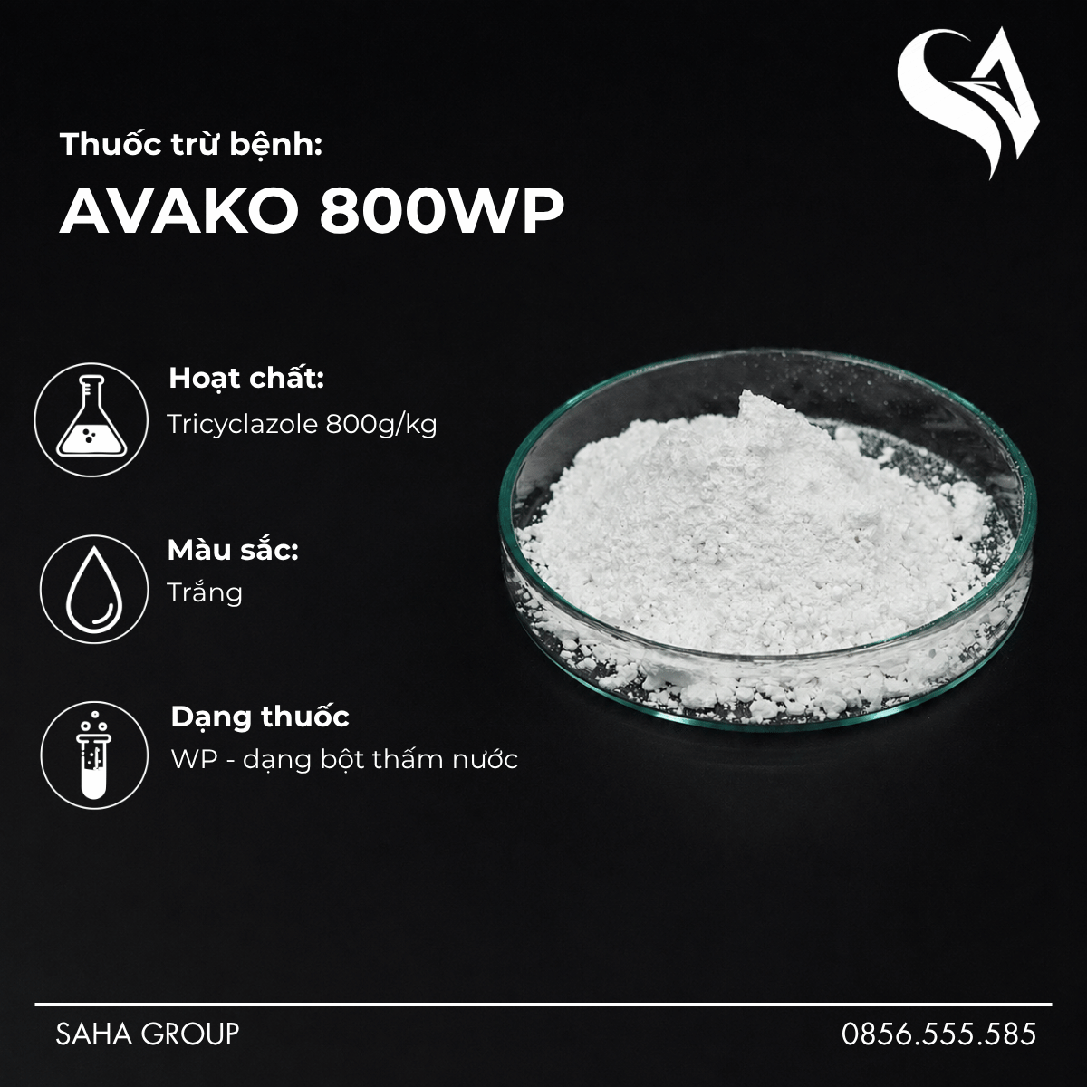 Thuốc trừ bệnh AVAKO 800WP