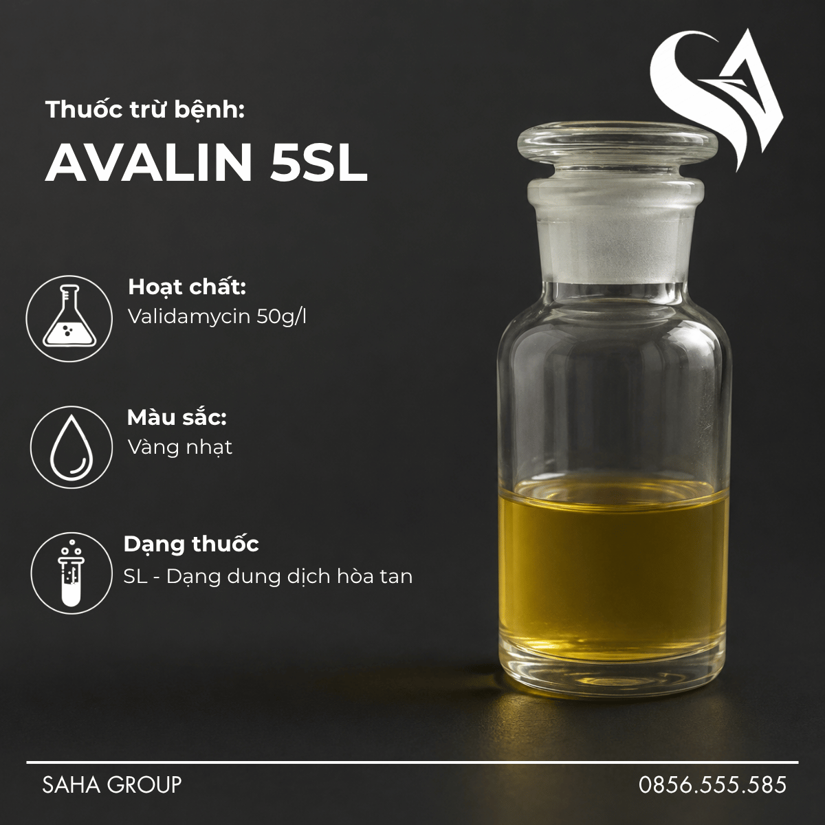 Thuốc trừ bệnh AVALIN 5SL