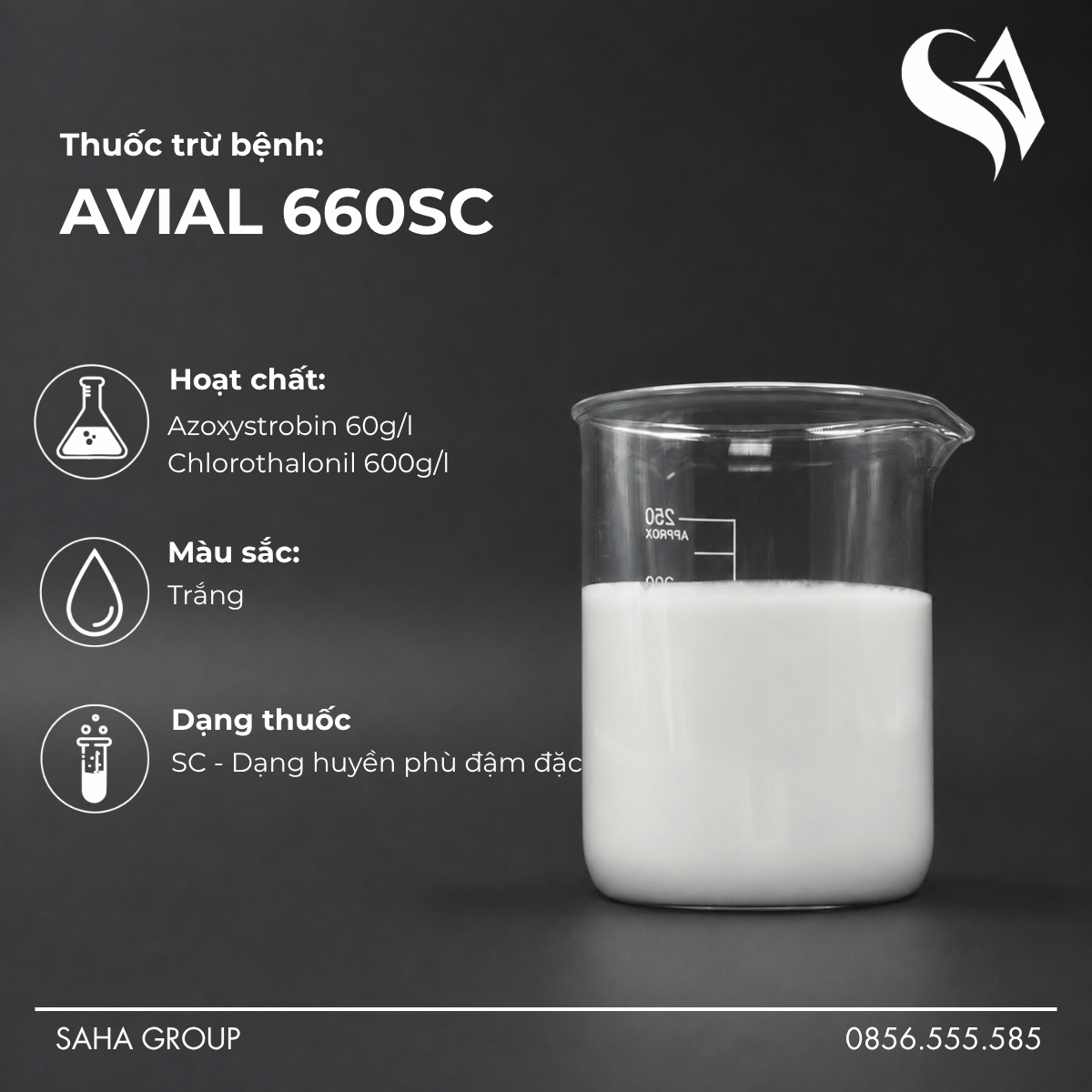 Thuốc trừ bệnh AVIAL 660SC