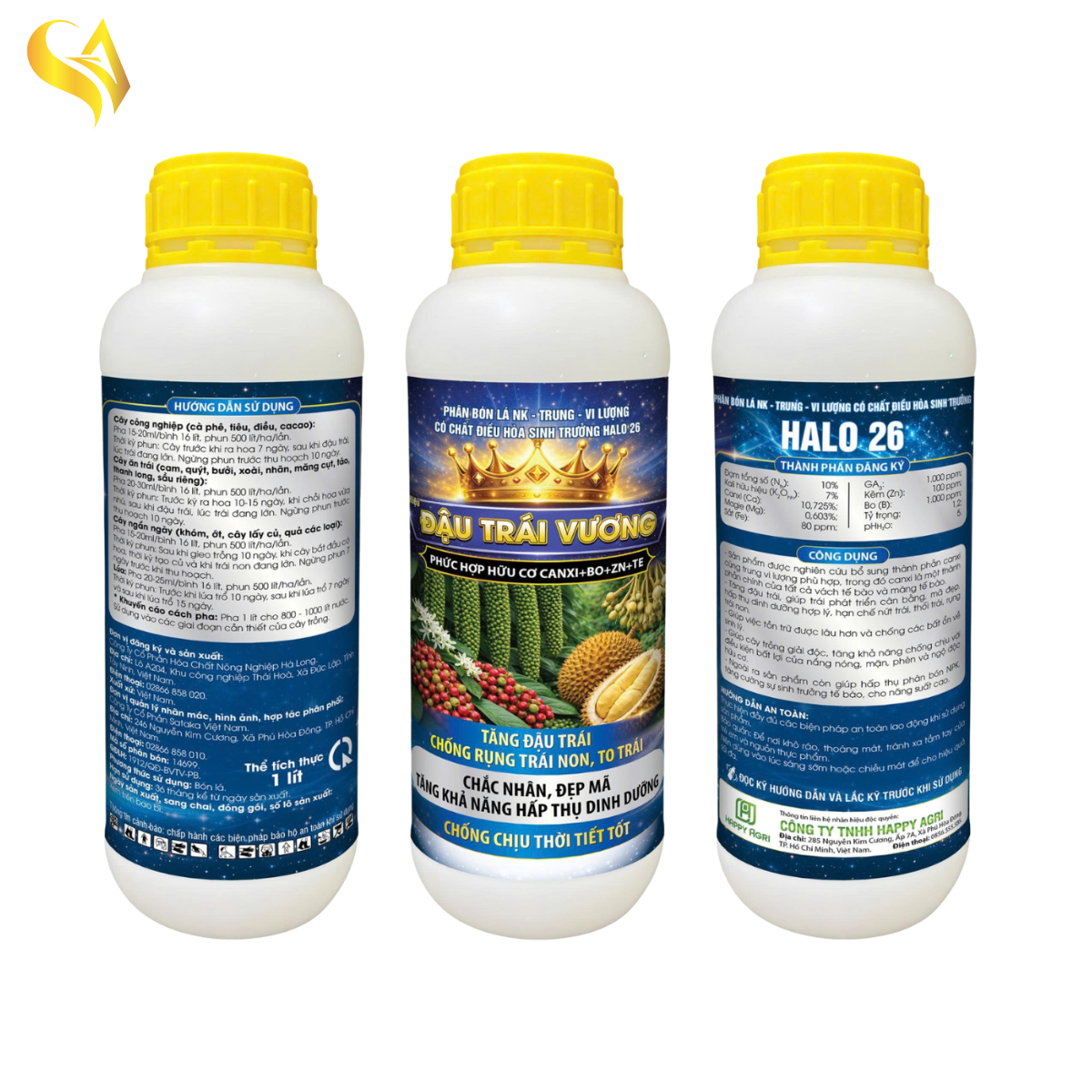 HALO 26 - ĐẬU TRÁI VƯƠNG - 1L