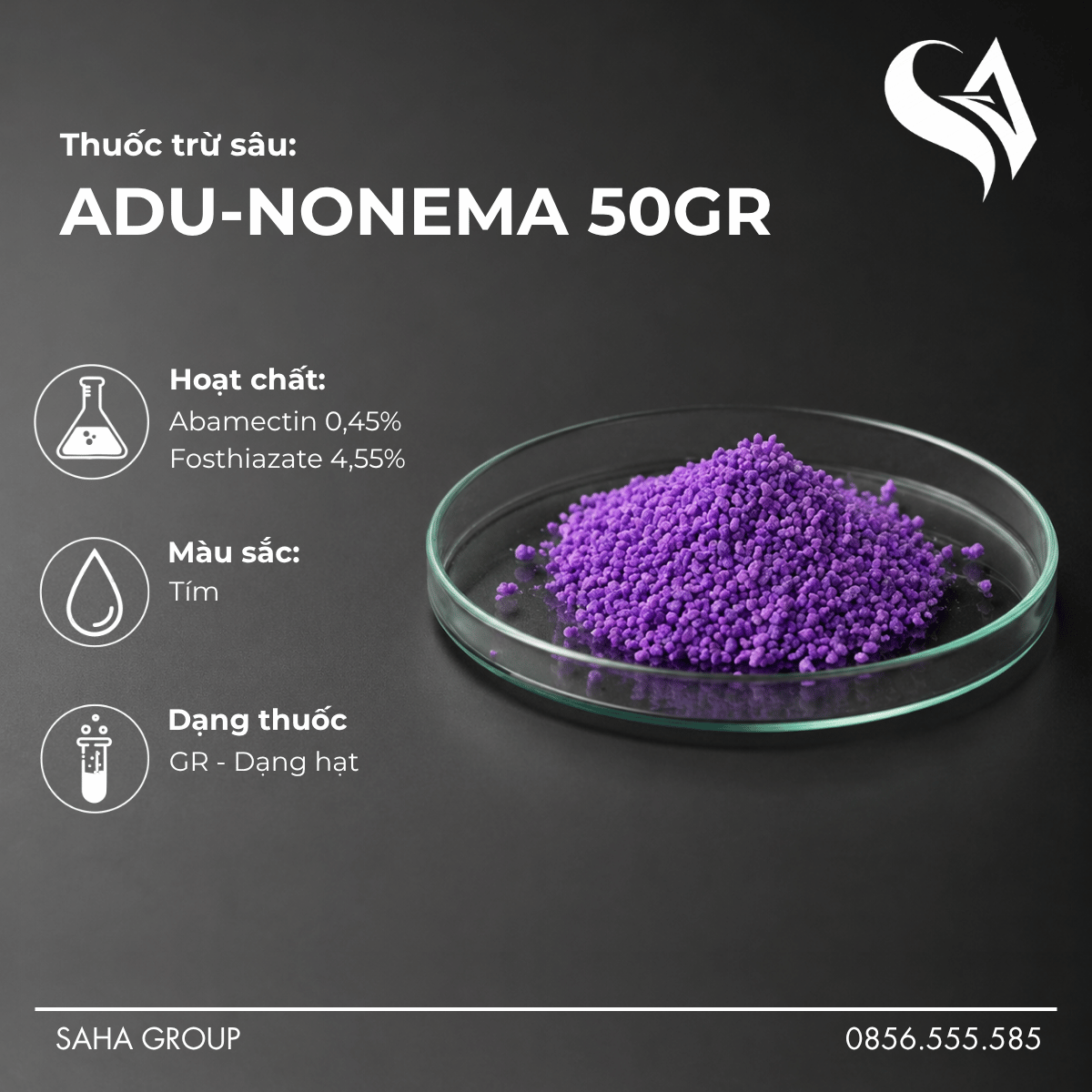 Thuốc Trừ Sâu ADU-NONEMA 50GR