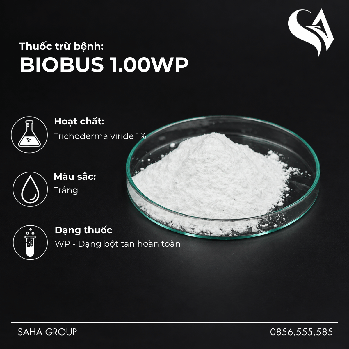 Thuốc trừ bệnh BIOBUS 1.00WP