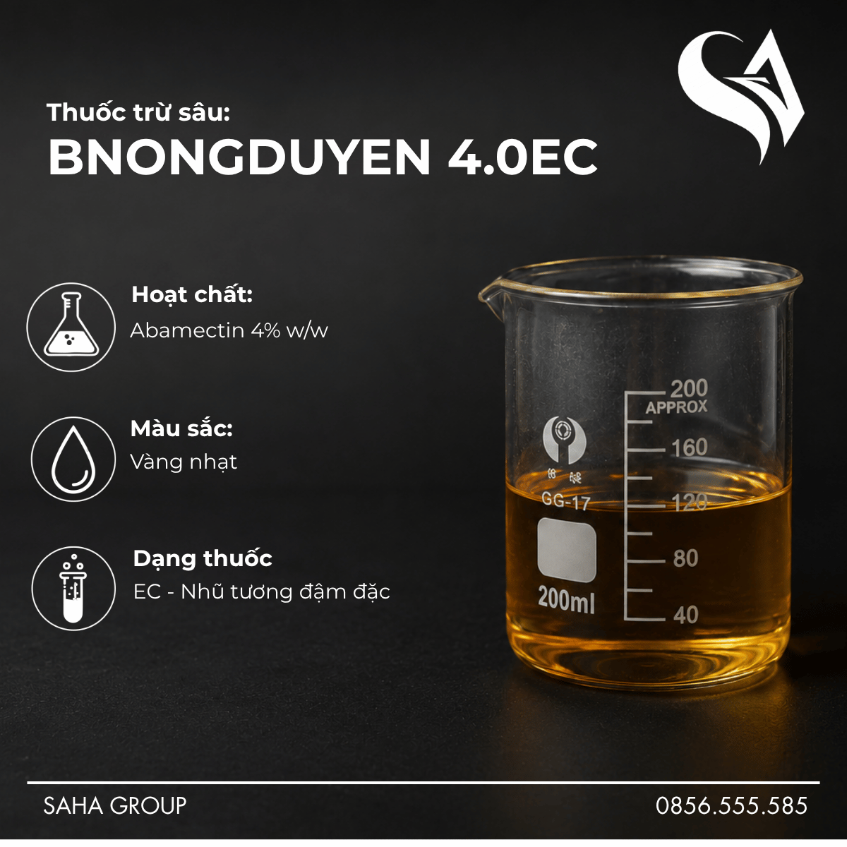 Thuốc trừ sâu BNONGDUYEN 4.0EC