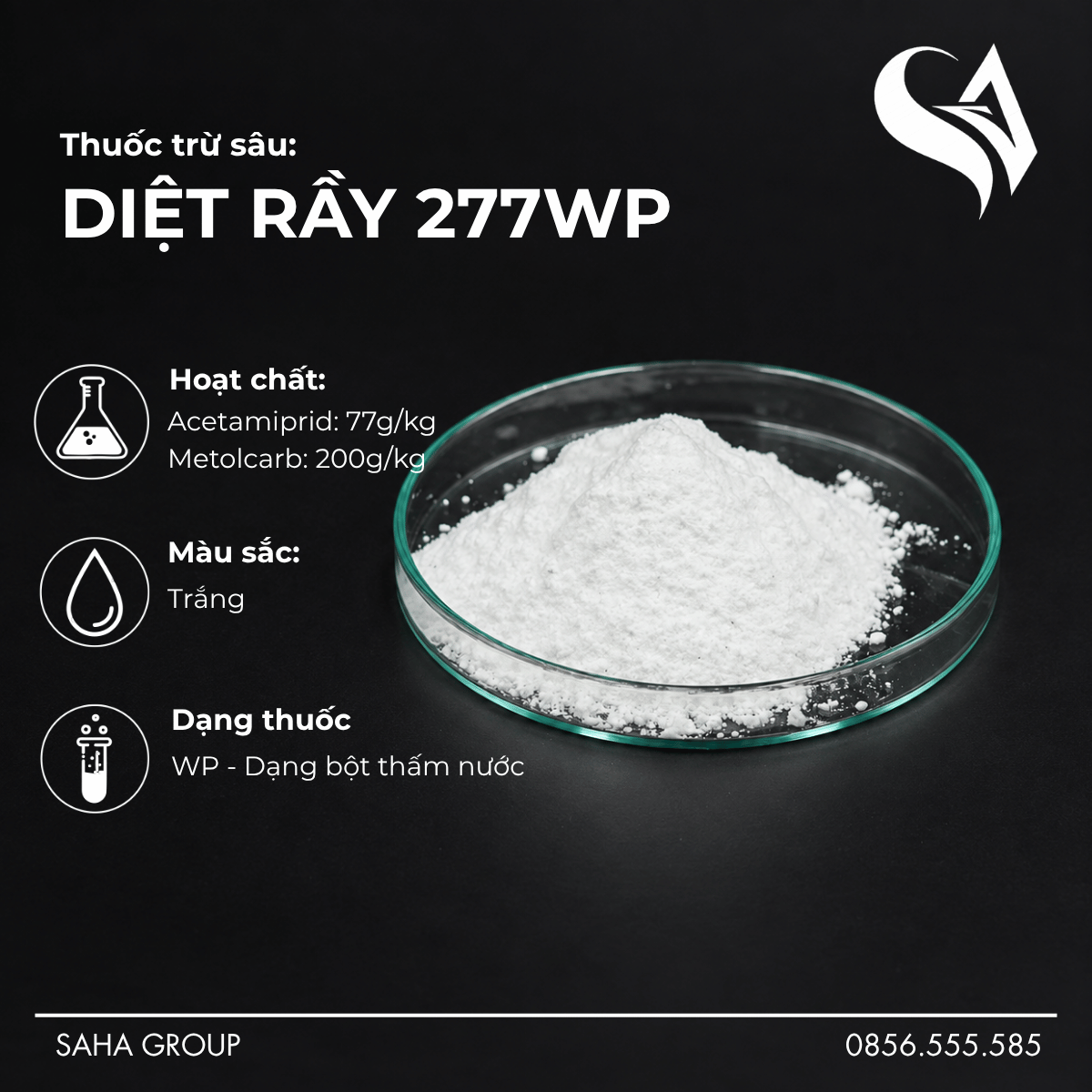 Thuốc trừ sâu DIỆT RẦY 277WP